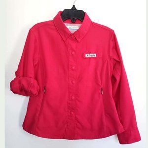 Columbia PFG Long Sleeve Shirt Girls XXS 4/5
